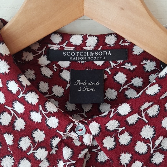 Scotch & Soda (Maison Scotch) long sleeve dress S